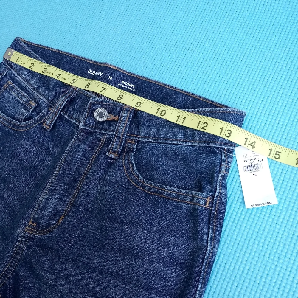 NWT Old Navy Boy's Skinny Jeans Size 12